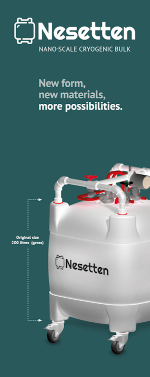 Nesetten Nano-Scale Cryogenic Bulk Storage - New form, new materials, more possibilities
